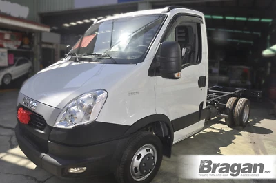 Finestrino Deflettori Per Iveco Daily 2011-2014 Wind Pioggia Protezione Colorato - Immagine 1 di 4