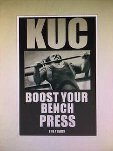 Powerlifting Bodybuilding John Kuc Boost Your Bench Press Rare Booklet 2017 - Picture 1 of 1