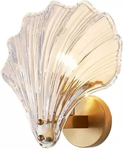 Lampe d'appliques murales en cristal et en laiton, luminaires en cristal - Picture 1 of 9