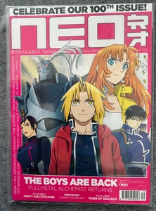 NEO MAGAZINE ANIME MANGA 2012 FULLMETAL ALCHEMIST WE LOVE COSPLAY ISSUE 100 - Imagen 1 de 4