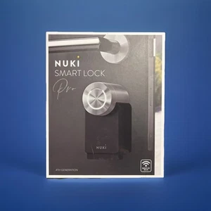 Serrure connectée Nuki Smart Lock Pro 4e Génération Noir - Afbeelding 1 van 2