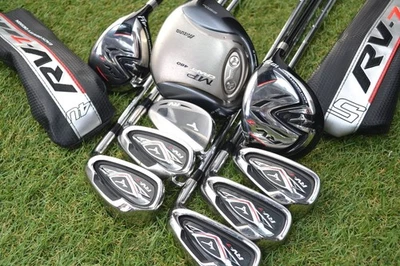 Mizuno Club Set 1W 5W 4H 6-9 Pw Sw 9pc RH Graphite & Steel Stiff Men Golf - Image 1 of 4