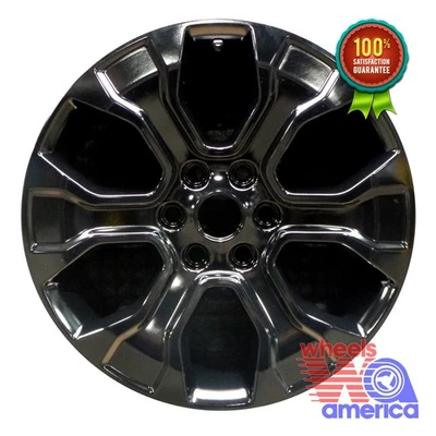 Llanta Ford F-150 20 2021-2023 ML3Z1007LA pintada OEM negra de fábrica OE 10348 Foto 1 de 4
