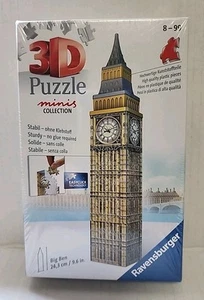 Ravensburger "BIG BEN" 3D 60 Piece Jigsaw Puzzle - Minis Collection NIP - Picture 1 of 5