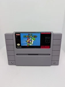 Super Mario World (Super Nintendo, 1992) SNES - ¡Solo cartucho probado auténtico! - Imagen 1 de 5