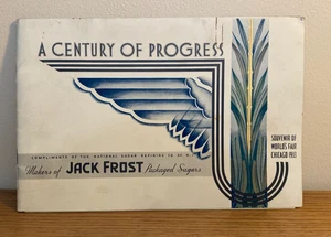 A Century of Progress Chicago 1933 Feria Mundial Jack Frost Sugar MA-51 - Imagen 1 de 6