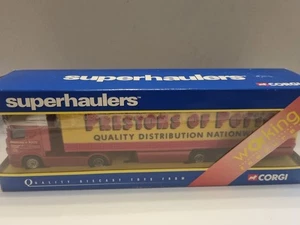 Corgi Superhaulers TY86617 Scania Curtainside Prestons of Potto Truck Model - Picture 1 of 2