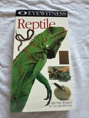 Eyewitness Reptile VHS 1997 Educational Kids Science Biology - Image 1 of 3