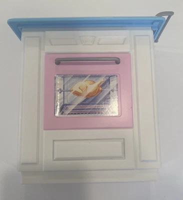 Barbie Living In Style 2002 casa de muñecas repuesto horno estufa accesorio de cocina Foto 1 de 4