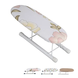 Foldable Mini Ironing Board Space Saving For Sleeves Collars Travel Home Use - Picture 1 of 12
