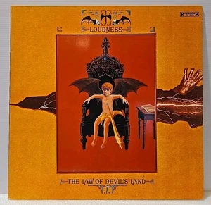 LOUDNESS - The Law Of Devils Land Roadrunner Records RR 9895 Vinyl LP VG+ - Picture 1 of 18