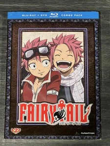 Fairy Tail: Part 7 (Blu-ray/DVD, 2013, 4-Disc Set) With Slipcover - Anime - Picture 1 of 4