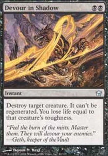Devour in Shadow - Fifth Dawn #46/165 MTG Magic The Gathering - Image 1 of 1