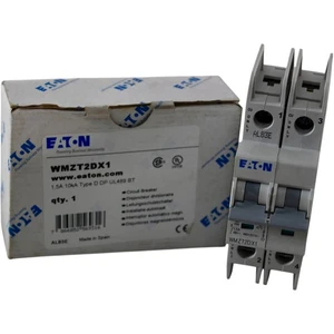 NUOVO EATON WMZT2DX1 1.5A 2P Interruttore Tipo D 480/277V 10kA UL489 - Foto 1 di 3