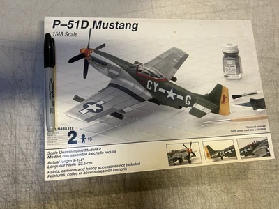 Testors P-51D Mustang 1/48 #590 - Image 1 of 4