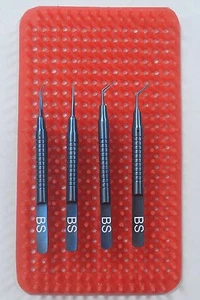 tennant tying forceps & Capsulorhexis forceps Straight & curved Titanium - Picture 1 of 1