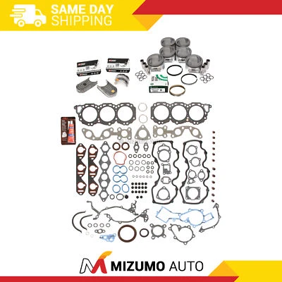 Conjunto completo de rolamentos de pistões de junta ajuste 96-04 Infiniti Nissan 3.3 SOHC VG33E - Imagem 1 de 4