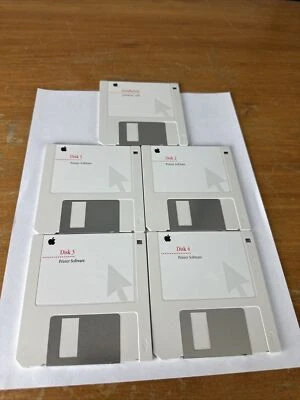 Apple StyleWriter 1200 Printer Macintosh Mac Software & Installation Disks - Image 1 of 4