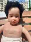 30" Reborn Baby Doll Kit Lifelike Toddler Rooted Hair Handmade Boy Girl Toy Gift