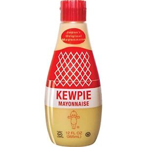 Kewpie Mayonnaise, Japanese Style Mayo Sandwich Spread Squeeze Bottle, 12-Oun...