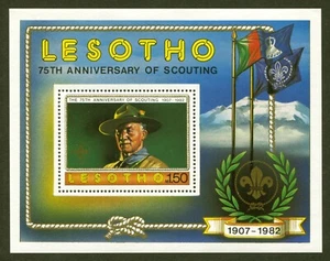 Lesotho Scott# 362, Boy Scouts - Scouting Year, 1982 S/S, VF/XF MNH, No Faults - Picture 1 of 1
