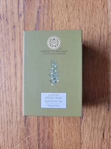 Forest Essentials Luxury Sugar Soap Oudh & Green Tea - Ayurvedic Handmade 100g - Picture 1 of 4
