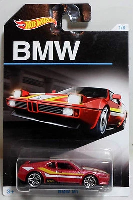 HOT WHEELS 2015 BMW M1 DIE CAST CAR MATTEL EUROPA MOSC SEALED 1/8 - Image 1 of 4