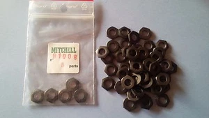 50 HEX Nut Black Part 81008 Reel 300 & Other Mitchell Reels Bell Nut - Picture 1 of 1