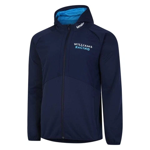 Williams Racing F1 Men's Off Track Hooded Jacket - Blue Cover