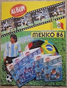 Peru Navarrete 1986 album Mexico ´86 FIFA world Cup Soccer + x100 sticker Pack - Picture 1 of 1
