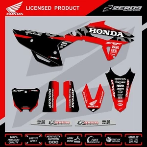 Honda MX Grafikkit Motocross Grafikaufkleber CR CRF CRF CRF X 125-500 TARNROT - Bild 1 von 2