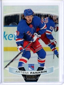 2019-20 O-Pee-Chee Platinum Artemi Panarin 8 Rainbow New York Rangers Blackhawks - Picture 1 of 1