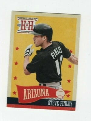 2013 Panini Hometown Heroes Baseball STEVE FINLEY ARIZONA DIAMONDBACKS #223 - Image 1 of 4