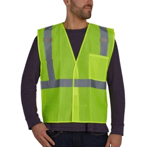 Utility Pro Type Class 2 High Visibility Mesh Safety Vest - UPA472 (Size Medium) - Picture 1 of 2