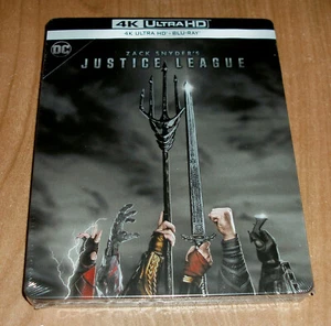 Justice League (Zack Snyder's Justice League) 4K UHD + BD Steelbook New - Picture 1 of 4