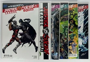 Justice League vs. Suicide Squad #1-6 Complete Series DC 2016 Variants NM/M - Picture 1 of 7