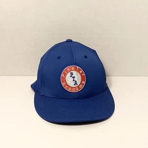 Pine Tar Academy Baseball Fitted Cap Hat Size X/S Mesh Blue / Teen / Kids - Picture 1 of 4