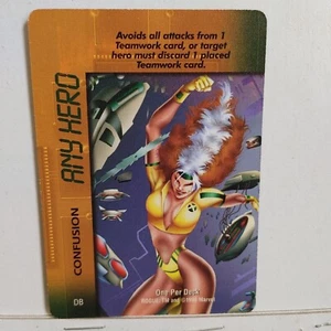 OVERPOWER CCG --- "ANY HERO" CONFUSION --- MISSION CONTROL -- NM / MINT - Picture 1 of 1