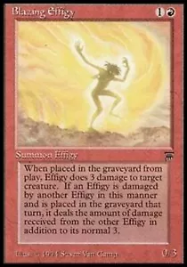 MRM ENGLISH Blazing Effigy EX MTG magic LEG - Bild 1 von 1