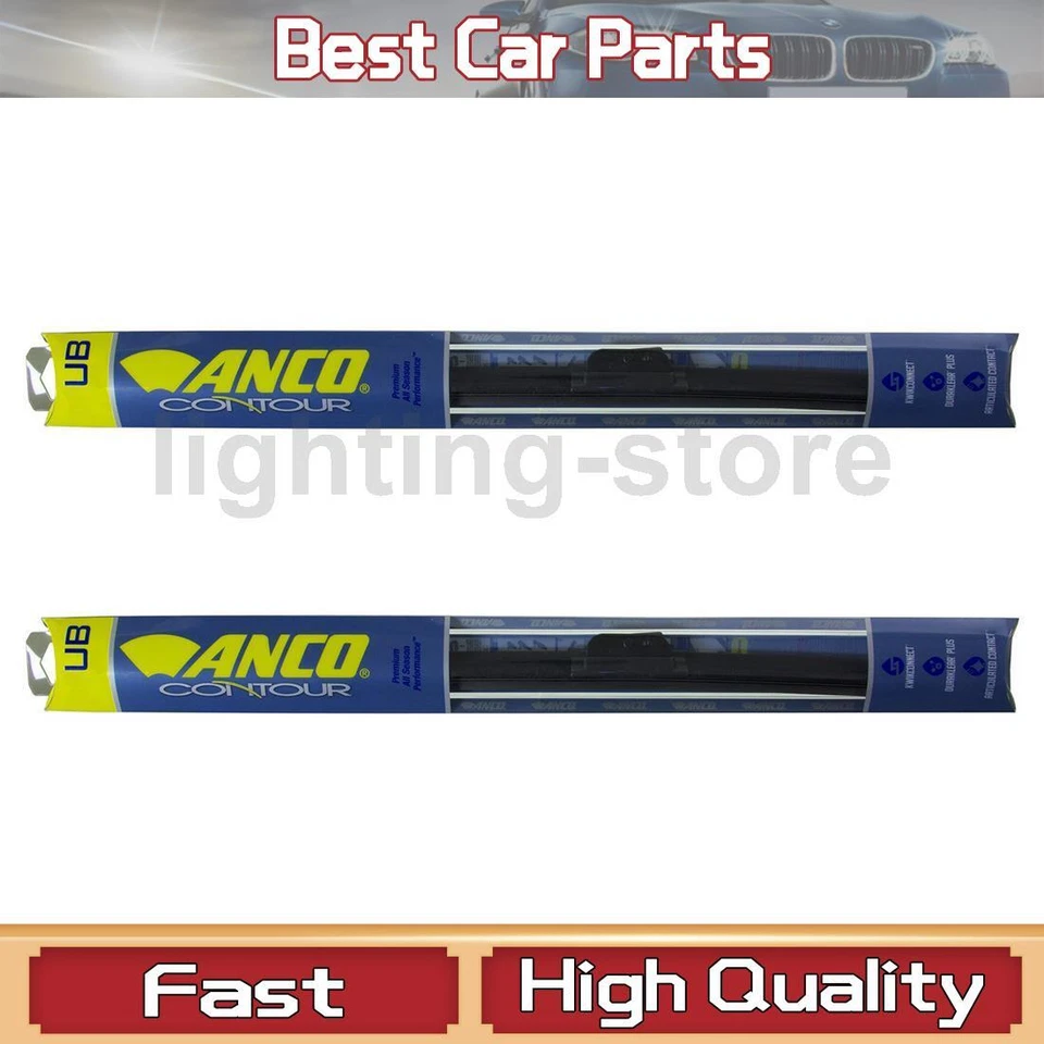 Escobilla limpiaparabrisas delantera ANCO para Peterbilt 1987-2018 2 piezas Foto 1 de 4