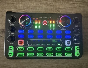 HD X60 Professional Sound Card / Broadcast / Recording, Audio Mixer / Karaoke - Photo 1/6
