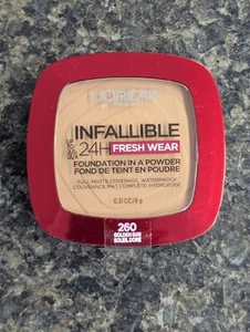 L'oreal Infallible 24H Fresh Wear Foundation in Puder #260 Golden Sun Loreal - Bild 1 von 1