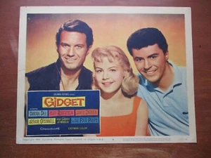 GIDGET ORIGINAL 1959 LC #5 11X14 SANDRA DEE/JAMES DARREN/ROBERTSON VG-EX - Picture 1 of 6