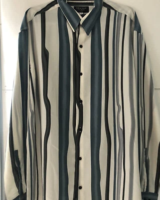 Fulton Street 衬衫 Works 男式长袖 XL — 第 1/3 张图片