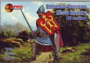 Figuras de Marte 72066 infantería pesada lituano-rusa, siglo XV, kit a escala 1:72 - Imagen 1 de 12