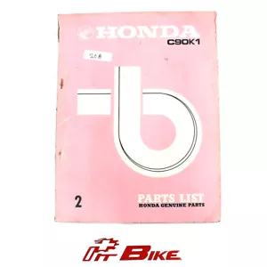 Lista de piezas genuinas de lote antiguo Honda C90K1 - Imagen 1 de 6