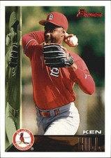 1995 Bowman St. Louis Cardinals Baseball Card #349 Ken Hill