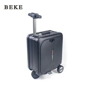 Electric Smart Rideable Suitcase Travel Buddy Riding Luggage Scooter Black - Picture 1 of 13