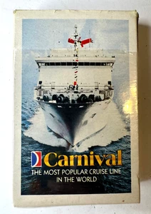 Vintage Carnival Cruise Line Souvenir Spielkarten - Full Deck - Bild 1 von 3
