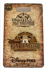 Disney Parks Pin Explorer Mickey Kompass Rose Logo Pin-Venture Disneyland Resort - Bild 1 von 6